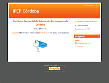 Tablet Screenshot of ipepcordoba.com